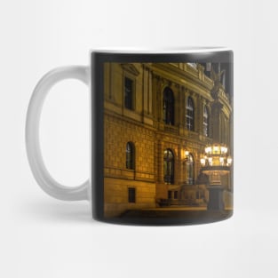 Street gas lamp at night Mug